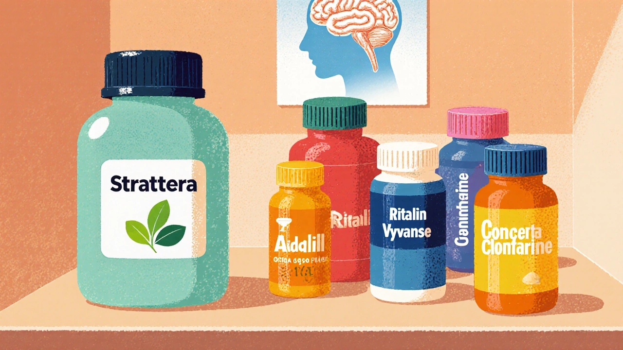 Strattera (Atomoxetine) vs Other ADHD Meds: A Side‑by‑Side Comparison