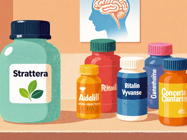 Strattera (Atomoxetine) vs Other ADHD Meds: A Side‑by‑Side Comparison