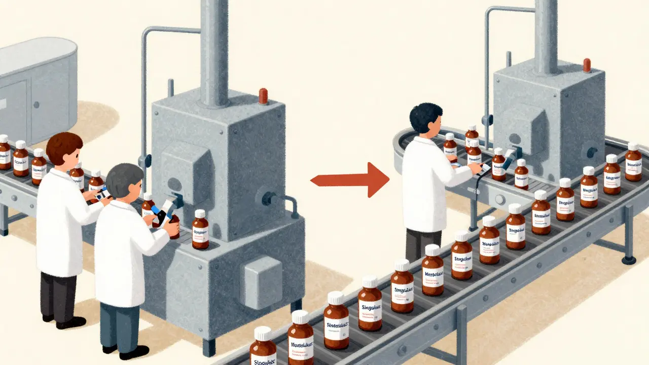 Same factory production line making brand and generic versions of a medicine