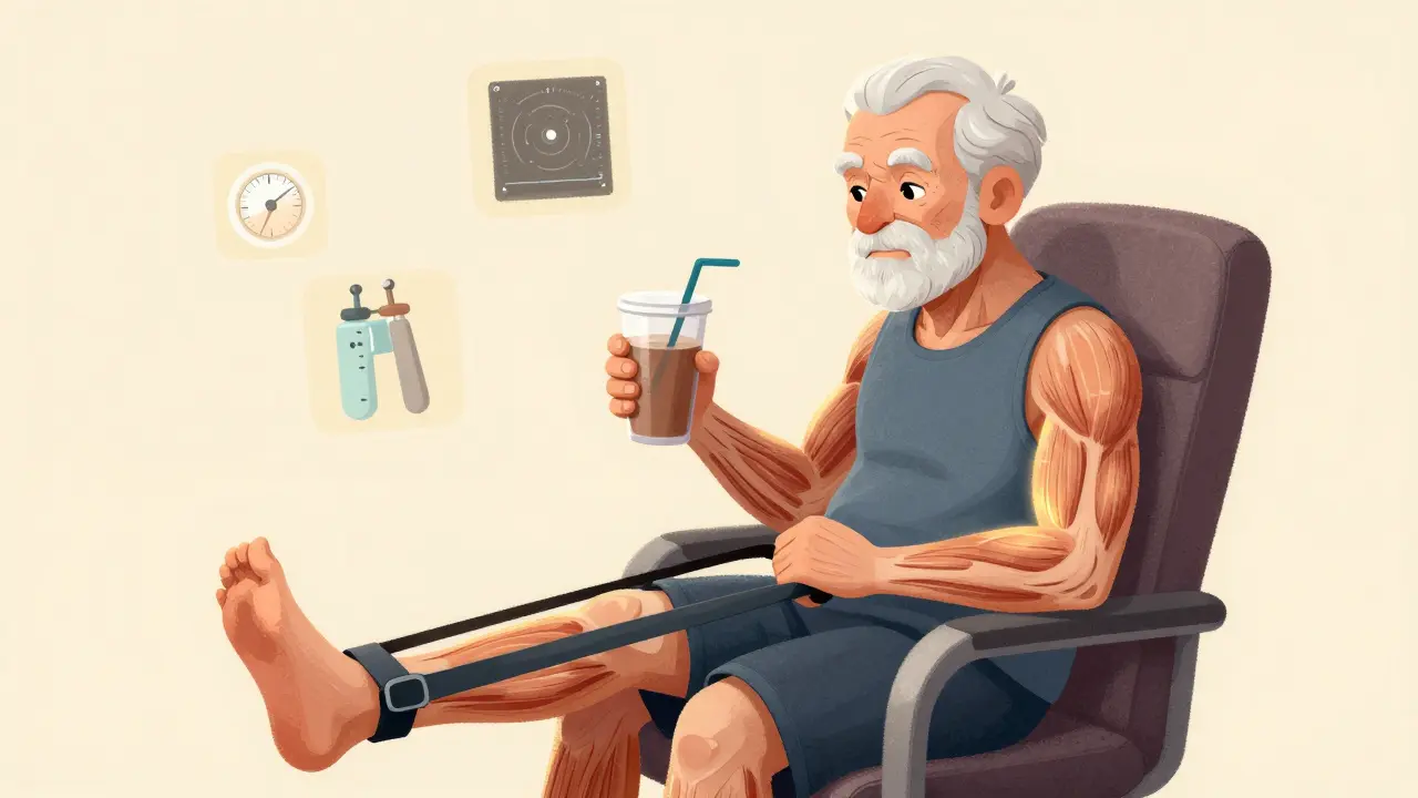 Sarcopenia in COPD: How Nutrition and Resistance Training Can Improve Strength and Survival