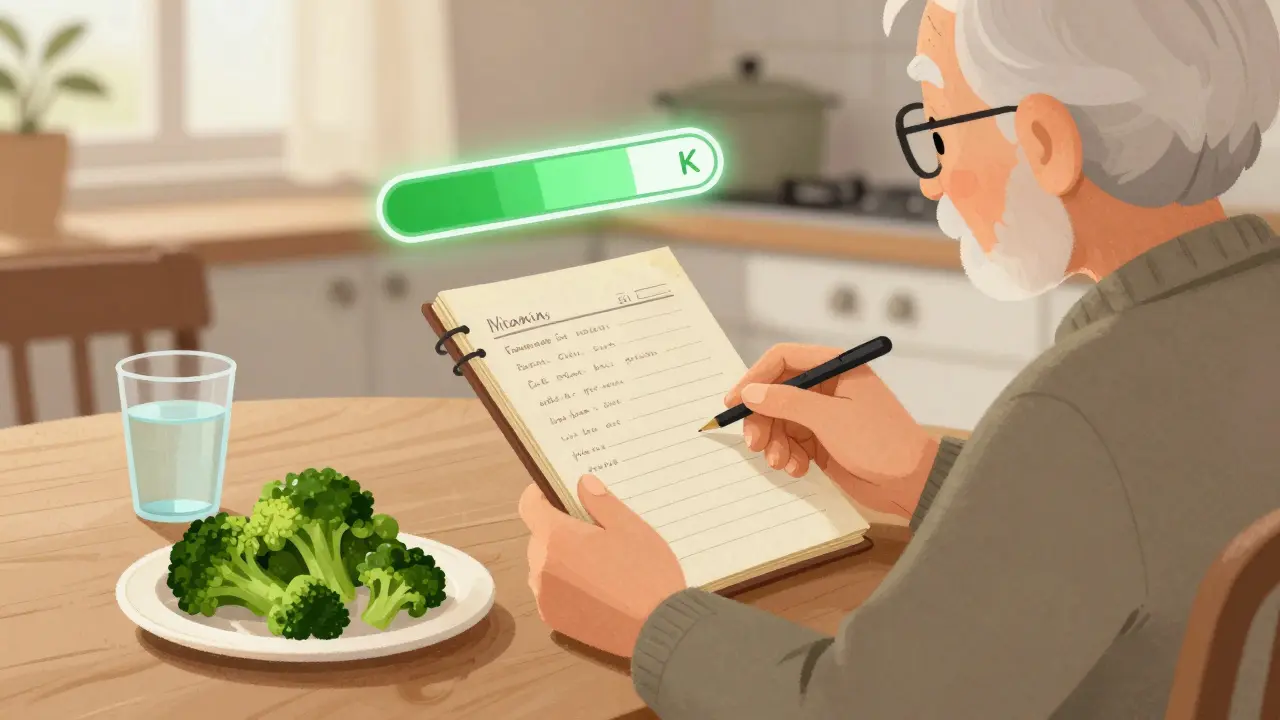 Using Food Diaries on Warfarin: Tracking Vitamin K for Safety