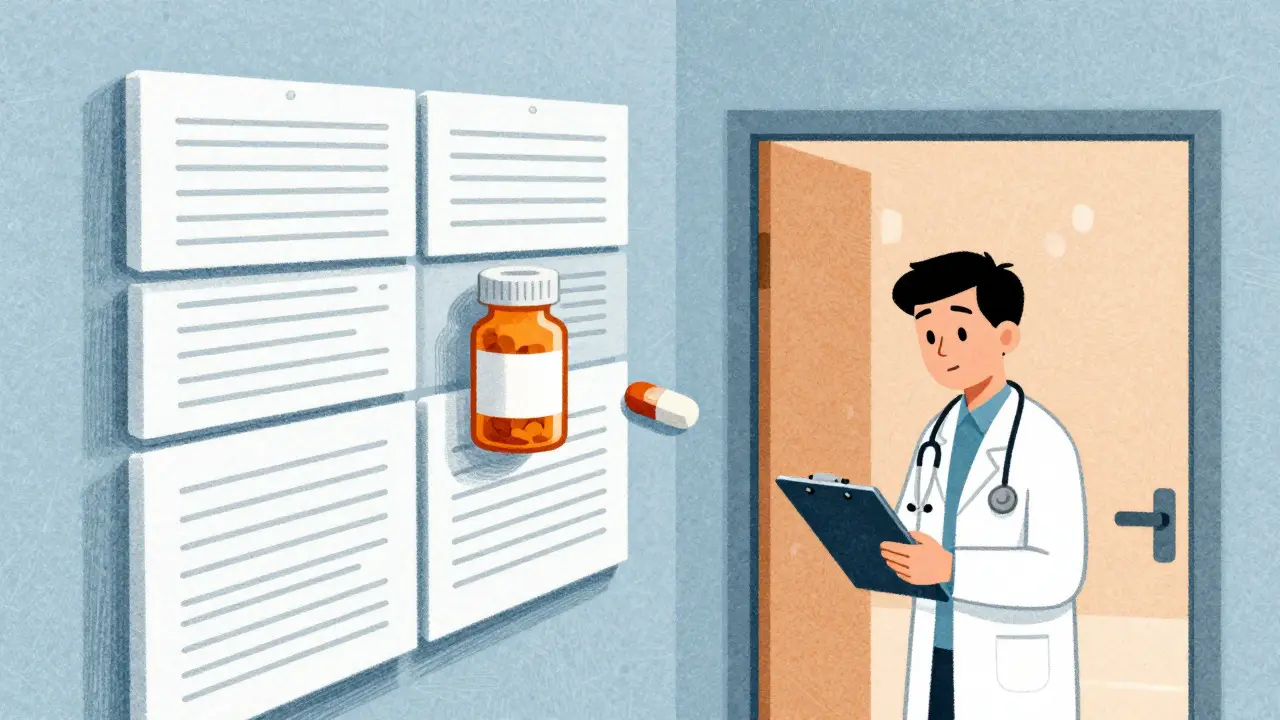 Doctor facing paperwork barriers when prescribing brand-name drugs